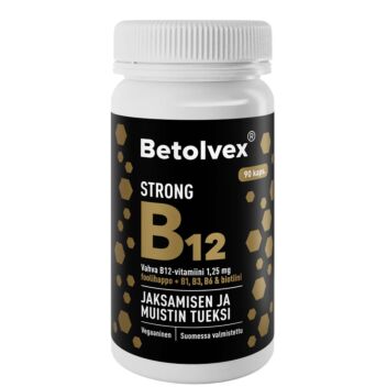 BETOLVEX STRONG B12-VITAMIINI 1,25MG KAPS 90 KPL