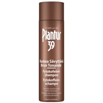 PLANTUR 39 FYTOKOFEIINISHAMPOO RUSKEA SÄVYTTÄVÄ 250 ML