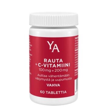 YA VAHVA RAUTA+C 100+200 MG TABL 60 KPL