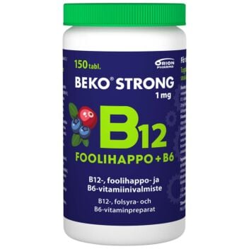 BEKO STRONG B12+FOOLIHAPPO+B6 PURUTABL 150 KPL