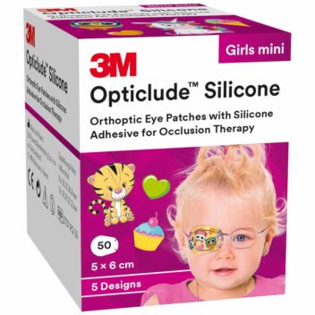 OPTICLUDE SILICONE MINI LAJITELMA TYTÖILLE 2737PG 50 kpl