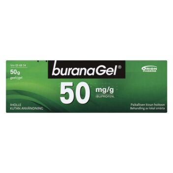 BURANAGEL GEELI 50 MG/G