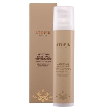 ATOPIK ASTEITTAIN PÄIVETTÄVÄ VARTALOVOIDE HERKÄLLE IHOLLE 100 ML