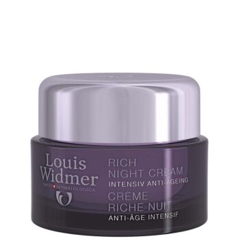 LOUIS WIDMER RICH NIGHT CREAM HAJUSTETTU 50 ML