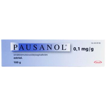 PAUSANOL 0,1 MG/G EMÄTINEMULSIOVOIDE C APPLIC 100 g