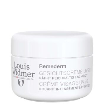 LOUIS WIDMER REMEDERM FACE CREAM SK20 HAJUSTEETON 50 ML