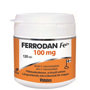 FERRODAN FE2+ 100 MG TABL 120 KPL
