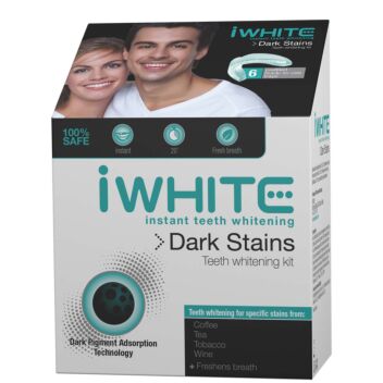 IWHITE INSTANT DARK STAINS VALKAISUPAKETTI 6X0,8 G