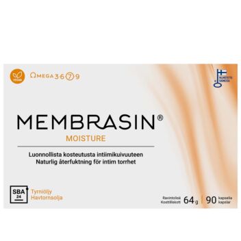 MEMBRASIN MOISTURE TYRNIÖLJY KAPS 90 KPL