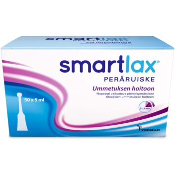 SMARTLAX 50 X 5 ML PERÄRUISKE