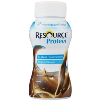 RESOURCE PROTEIN NESTE, TÄYDENNYSRAVINTOVALMISTE KAHVI 4 X 200 ML