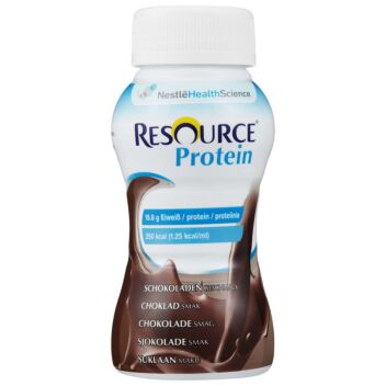 RESOURCE PROTEIN NESTE, TÄYDENNYSRAVINTOVALMISTE SUKLAA 4 X 200 ML