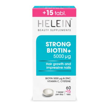 HELEIN STRONG BIOTIN + TABL 60+15 kpl