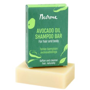 NURME AVOCADO OIL SHAMPOO BAR MATKAPAKKAUS SHAMPOO 100 G