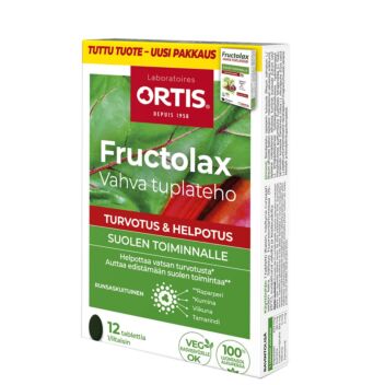 FRUCTOLAX VAHVA TUPLATEHO TABL 12 KPL