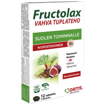 FRUCTOLAX VAHVA TUPLATEHO TABL 12 KPL