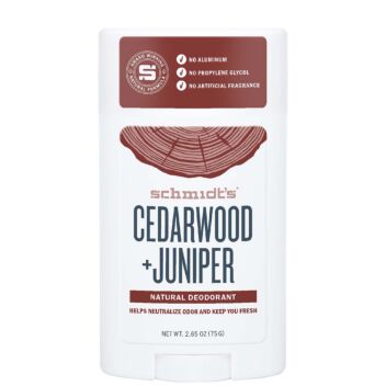 SCHMIDT'S DEODORANTTI STICK CEDARWOOD + JUNIPER 75 G