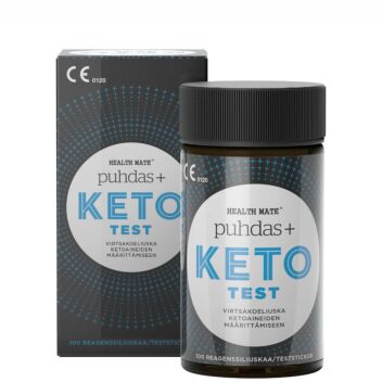 PUHDAS+ KETO TEST KETOOSITESTILIUSKA 100 KPL
