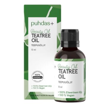 PUHDAS+ TEA TREE OIL TEEPUUÖLJY 10 ML