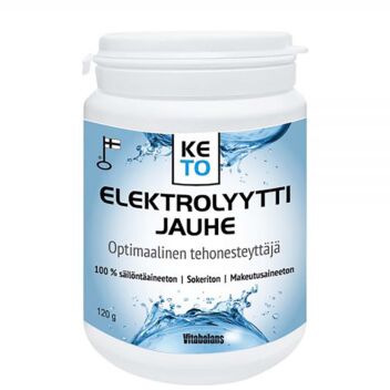 KETO ELEKTROLYYTTIJAUHE 120 G