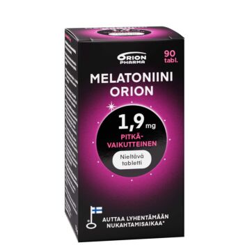 MELATONIINI ORION 1,9MG PITKÄVAIKUTTEINEN TABL 90 KPL