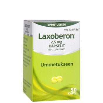 LAXOBERON 2,5 MG PEHMEÄ KAPSELI 50 kpl