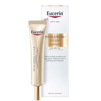 EUCERIN HYALURON-FILLER+ELASTICITY EYE CREAM SPF20 15 ML