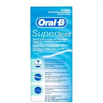 ORAL-B SUPER FLOSS HAMMASLANKA 50 KPL