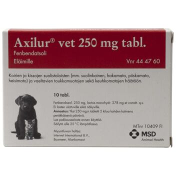 AXILUR VET TABLETTI 250MG