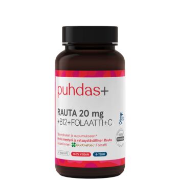 PUHDAS+ RAUTA 60 KPL