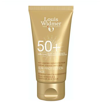 LOUIS WIDMER SUN PROTECTION FACE ANTI-AGE 50+ HAJUSTEETON 50 ML