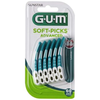 GUM SOFT-PICKS ADVANCED LARGE 60 KPL