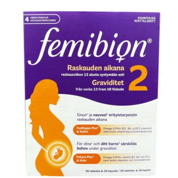 FEMIBION 2 RASKAUS 28+28 KPL