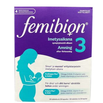 FEMIBION 3 IMETYS 28+28 kpl