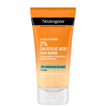 NEUTROGENA CLEAR & DEFEND FACIAL SCRUB 150 ML