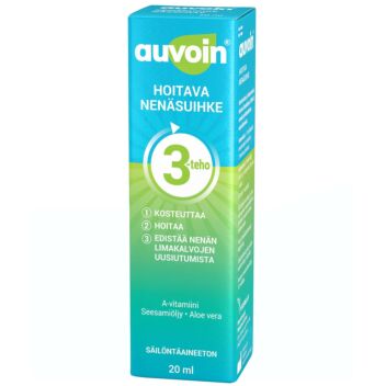 AUVOIN HOITAVA A-VITAMIINI 20 ML NENÄSUIHKE 