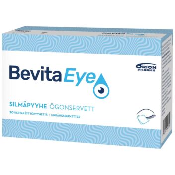 BEVITA EYE SILMÄPYYHE 20 KPL