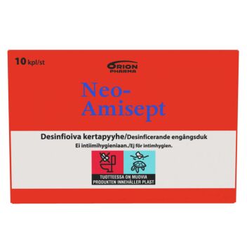 NEO-AMISEPT DESINFIOIVA KERTAPYYHE 10 KPL