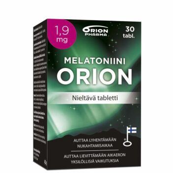 MELATONIINI ORION 1,9MG NIELTÄVÄ TABL 30 kpl