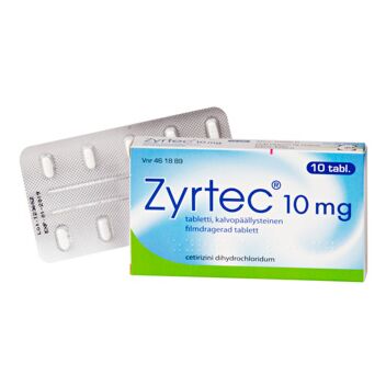 ZYRTEC TABLETTI 10MG