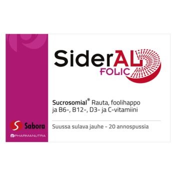 SIDERAL FOLIC 30MG PUSSI 20 kpl