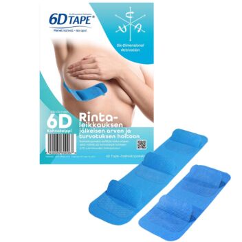6D Tape kahvateippi itsehoitopaketti rintaleikkauksen jälkeen | Ensiapu ja haavanhoito