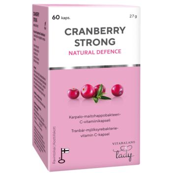 CRANBERRY STRONG KAPS 60 KPL