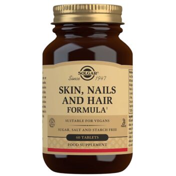 SOLGAR SKIN, NAILS & HAIR TABL 120 KPL