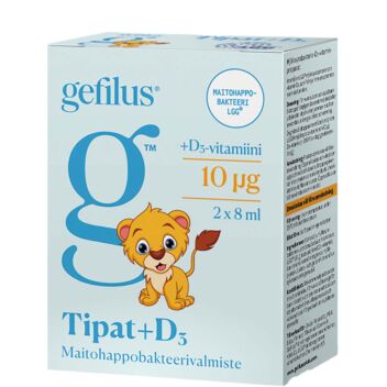 GEFILUS TIPPA+D3 2X8 ML