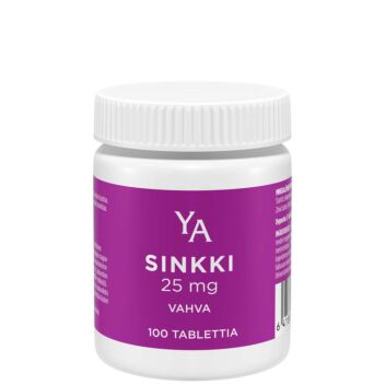 YA VAHVA SINKKI 25 MG TABL 100 KPL