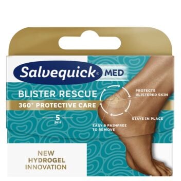 SALVEQUICK MED BLISTER RESCUE RAKKOLAASTARI 5 kpl