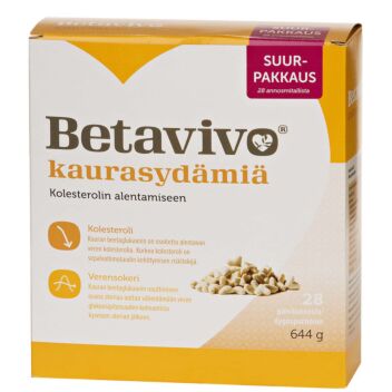 BETAVIVO RAPEITA KAURASYDÄMIÄ SUURPAKKAUS 644 G