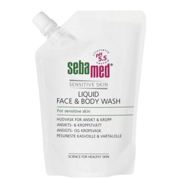 SEBAMED LIQUID FACE & BODY WASH TÄYTTÖPAKKAUS 400 ML