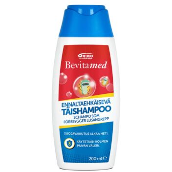 BEVITAMED ENNALTAEHKÄISEVÄ TÄISHAMPOO 200 ML